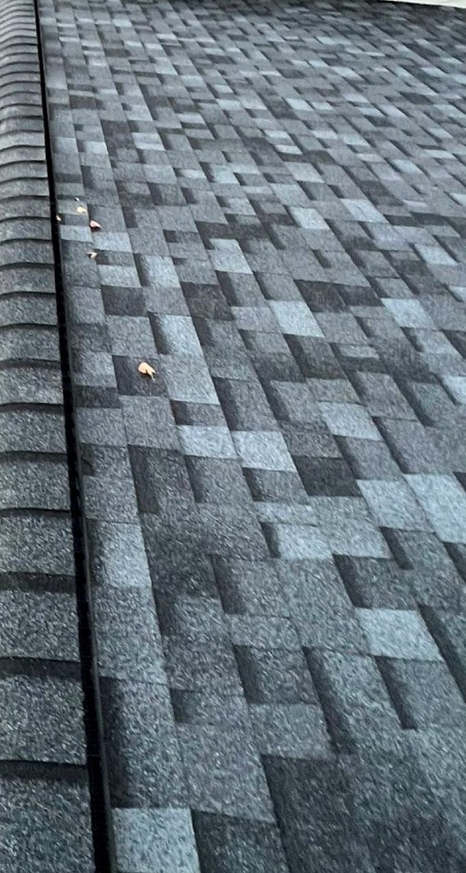 After: Storm damage · Replaced