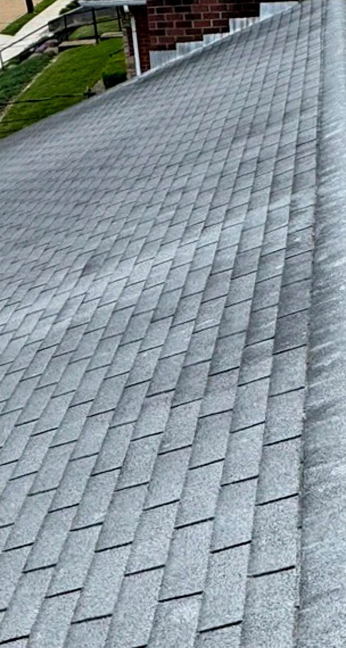 Before: Ridge line · New ridge cap